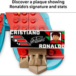 LEGO Editions Cristiano Ronaldo Soccer Highlights building set for 10+ year olds, 490 pieces, collectible soccer gift