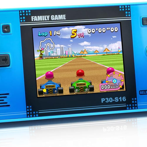 Handheld Game Console for Kids: 220 Retro Video Games, 3" LCD, Rechargeable Battery