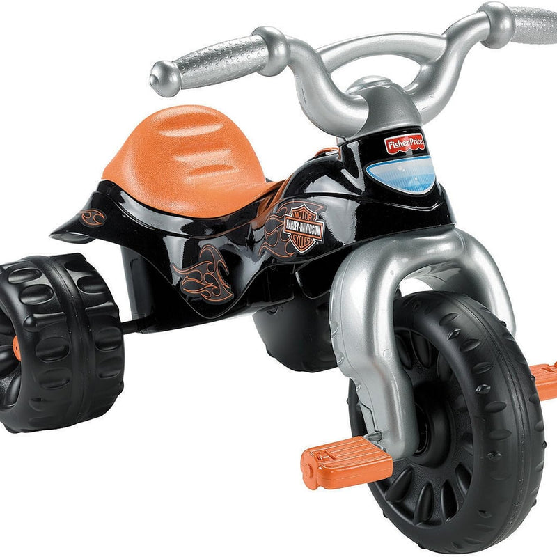 Harley-Davidson Toddler Tricycle, 2+ years, durable tires, storage compartment, gross motor skills
