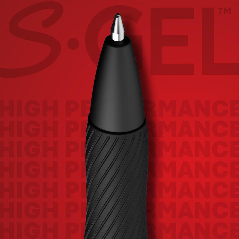 Sharpie S-Gel Pens, Ultra Fine Point (0.38mm), Black Gel Ink, 4 Count