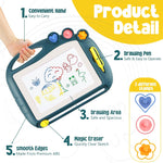 Magnetic Drawing Board, Toddler Toys for Age 3 Boys Girls, Toddler Drawing Board, Birthday Easter Christmas Halloween Kids Toy Gifts for Boys and Girls