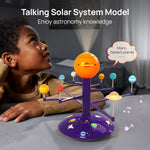 Science Can Talking Astronomy Solar System Model Kit for Kids, 8 Planets STEM Space Toys, Ages 3-5
