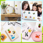 60pcs 5D Diamond Art Stickers Arts and Crafts Kits for Kids Ages 4-8 8-12 | Creative Gem Art Paint by Number Kits for Kids Boys Girls DIY Mosaic Stickers Toys for Birthday Party Halloween Xmas Gifts