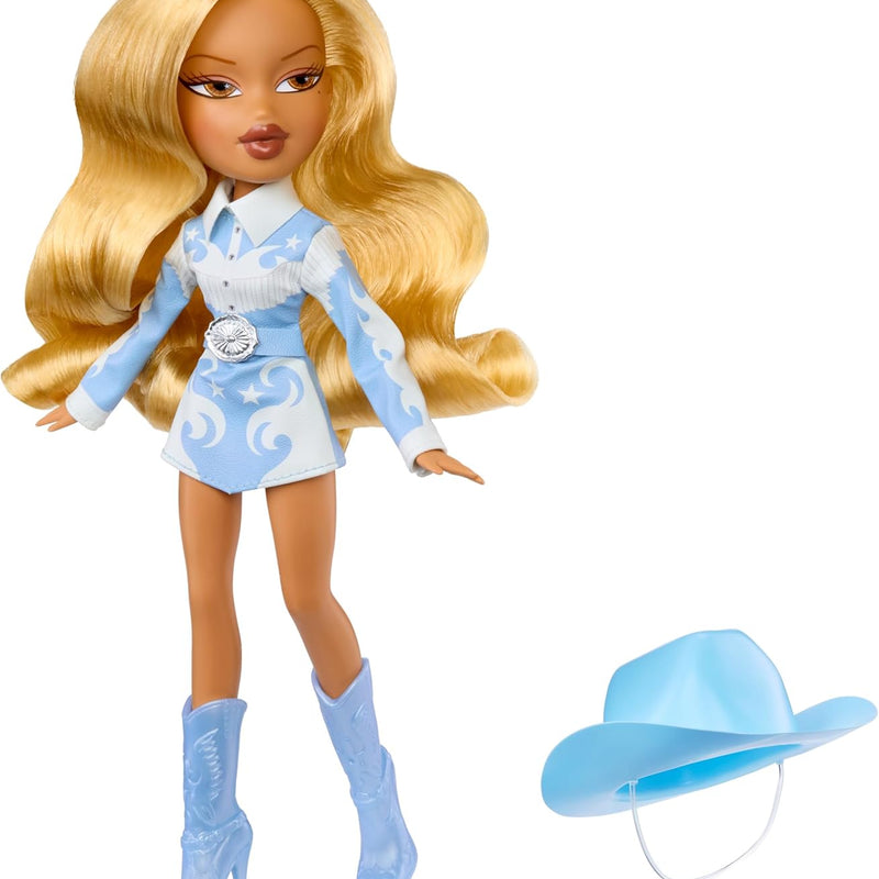 Bratz Sassy Stampede Yasmin Fashion Doll with Accessories: Western, Cowgirl Style Clothes & Accessory Pieces
