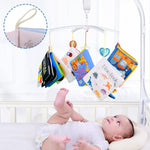 Richgv Baby Books 0-6 Months,Early Development Toy,Baby Boy Gifts Baby Toys | Touch Feel Crinkle Book 0-3-6-12 Months, Baby Shower Gifts, Newborn Infant Tummy Time Toy, Baby Stocking Stuffers, Xmas Gifts