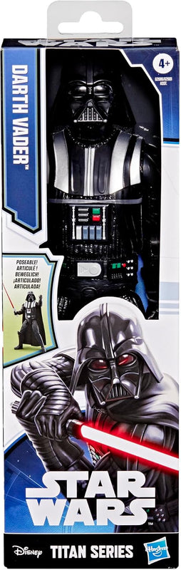 STAR WARS Titan Series Darth Vader, 12-Inch Action Figure & Accessory, Toys for Boys & Girls Ages 4+