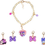 LUV HER Girls Add A Charm Toy Bracelet and Costume Jewelry Box Set - Ages 3+