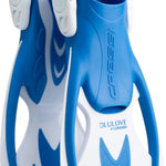 Cressi Rocks Fins, Kids Open Heel Short Fins with Adjustable Straps for Snorkeling and Swimming - Cressi: Quality Since 1946