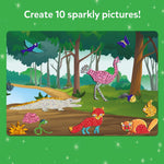 Skillmatics Foil Fun Animals, Foil Art & Craft Kit, Gift for Boys & Girls | Travel Toys, Sticker Activity Kit, Fine Motor Skills, DIY Mess-Free Art, Screen-Free, Gifts for Kids Ages 4, 5, 6, 7, 8, 9