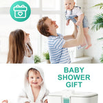 Baby Wipes Warmer, Larger Capacity Wipe Dispenser, Even Heating Diaper Wipe Warmer with Night Light, On/Off Switch, White