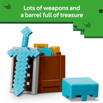 LEGO Minecraft The Illager Desert Patrol Toy Figures and Playset for Kids Ages 7+