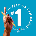 Paper Mate Flair Felt Tip Pens, Medium Point (0.7mm), 24 Count - Back to School, Teacher Supplies, Arts & Crafts