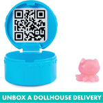 Gabby's Dollhouse, Purr-ific Pool Playset with Gabby and Mercat Figures, Color-Changing Mermaid Tails and Pool Accessories Kids Toys for Ages 3 and Up