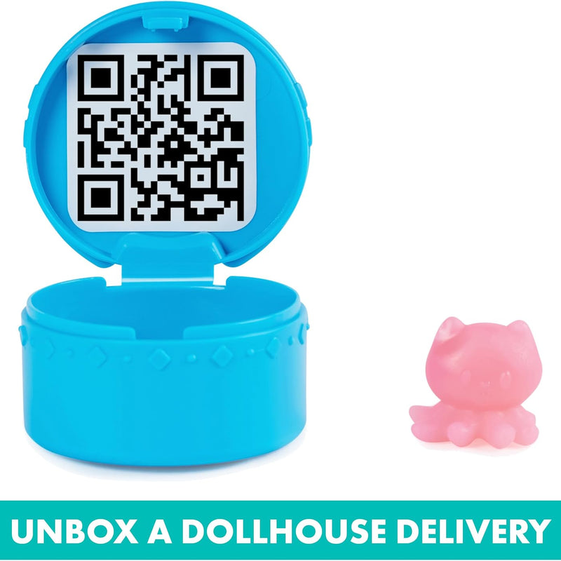 Gabby's Dollhouse, Purr-ific Pool Playset with Gabby and Mercat Figures, Color-Changing Mermaid Tails and Pool Accessories Kids Toys for Ages 3 and Up
