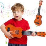 Kids Toy Ukulele Guitar,17 Inch Classical Guitar Musical Toy,4 Strings Guitar Ukulele Educational Learning Toy for Toddlers and Preschoolers