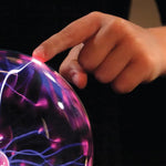 Discovery Plasma Globe Lamp - Interactive Electric Plasma Ball with Touch & Sound Sensitive Lightning