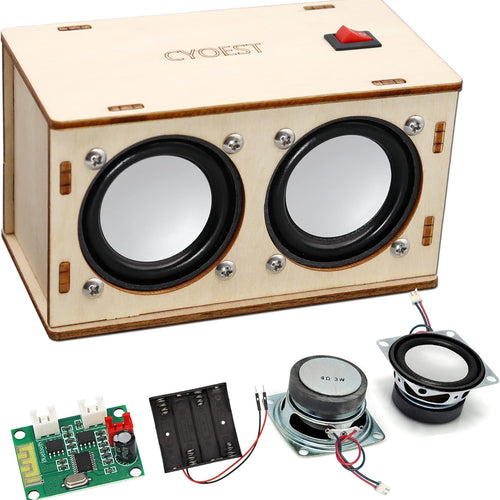 STEM Speaker Kit: Build Your Own Bluetooth Speaker for Kids & Adults - Science Experiment Electronics DIY Set