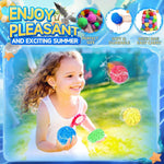 BEFANS 60 Pcs Reusable Water Balls, Reusable Water Balloons for Outdoor Toys and Games, Water Toys for Kids and Adults Boys and Girls - Summer Toys Ball for Pool and Backyard Fun