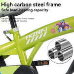 16 18 Inch Kids Bike with Training Wheels, Sturdy Frame and Adjustable Components