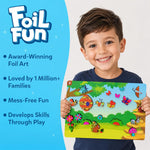 Skillmatics Foil Fun Bugs & Butterflies, Foil Art, Gift for Boys & Girls | Travel Toys, Sticker Activity Kit, Fine Motor Skills, DIY Mess-Free Art, Screen-Free, Gifts for Kids Ages 4, 5, 6, 7, 8, 9