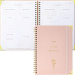 Beautiful To Do List Notebook - Aesthetic Daily Planner to Easily Organize Your Tasks And Boost Productivity - Stylish Undated ADHD Planner Gift and The Perfect School or Office Supplies For Women