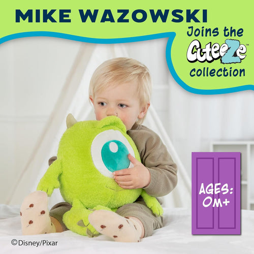 Disney Monsters Inc. Mike Wazowski Cuteeze Plush – Cute Cuddle Plushie Gift for Baby and Toddler Boys and Girls – 12 Inches