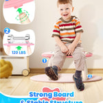 Seimome Magnetic Drawing Board, Toddler Girl Toys for 1-3 Year Old, Doodle Board Learning and Educational Kids Toys for 1 2 3 Year Old Baby Birthday GIF- Pink