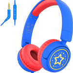 IMYB V1 Kids Headphones with 85dB Safe Volume, Adjustable Fit for Ages 2-12, Ideal for School & Travel