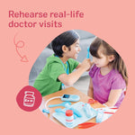 Melissa & Doug 25-Piece Toddler Doctor Play Set for imaginative medical play with preschool toys for girls and boys ages 3+