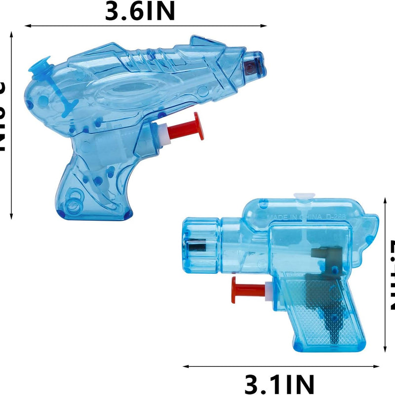 12 Packs Water Gun for Kids Squirt Toys Outdoor Beach Swimming Pool Game Summer Party Favor
