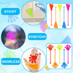 20-PC Large Sticky Hands & Feet Party Favors for Toddlers, Perfect for Kids Birthday Party