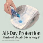 Depend Fresh Protection Adult Diapers for Men, S/M, 32 Count