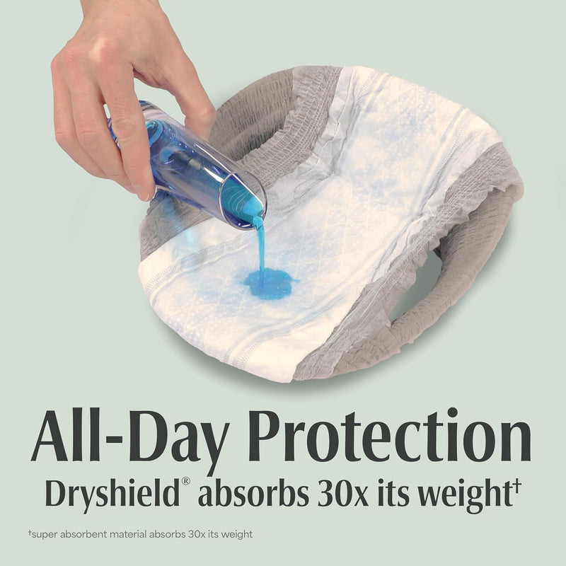 Depend Fresh Protection Adult Diapers for Men, S/M, 32 Count