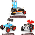 STEM Kits for Kids, Ages 6-12, Robotics Science Experiments, Building Robot Cars, STEM Activities, Educational Toys, Birthday Gifts