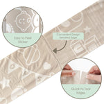 Moodie Disposable Diaper Bags Dispenser COMBO PACK | 105 VANILLA SCENTED Baby Poop Bags TOTAL | Dirty Diaper Trash Bags | Diaper Bags Disposable (VANILLA DREAM)