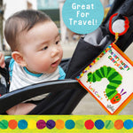 Very Hungry Caterpillar soft book for babies, 5.25x5.25 inch, BPA free, crinkle and teether toy