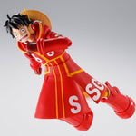 TAMASHII NATIONS - One Piece - Monkey D. Luffy -Future Island Egghead- S.H.Figuarts Action Figure