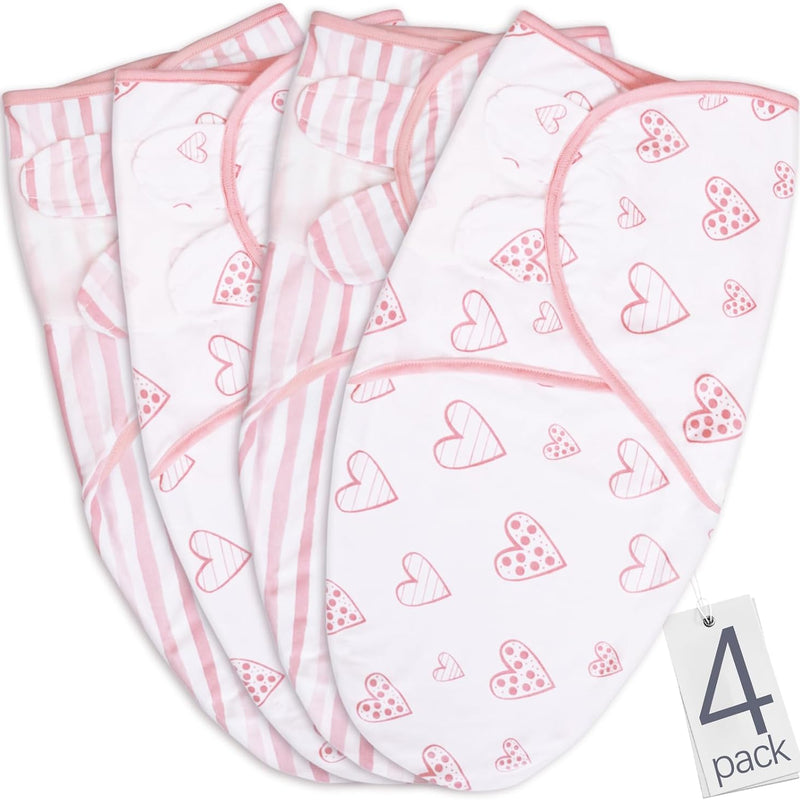 Biloban Baby Swaddles 0-3 Months for Boy Girls, Baby Swaddle | Newborn Swaddle, Cotton Swaddle Blanket, Baby Essentials, Lovely Grey Print, 2 Pack