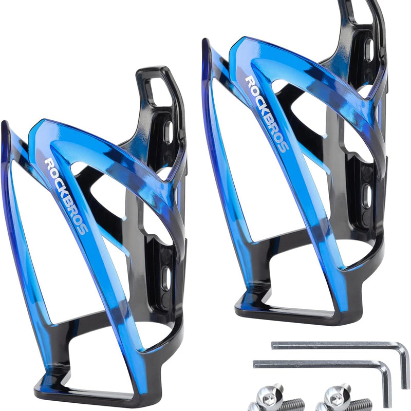 ROCKBROS Bike Water Bottle Holder Ultralight Bottle Cages with Screws Tool | Universal Bike Cup Holder Rack for Road MTB Bike