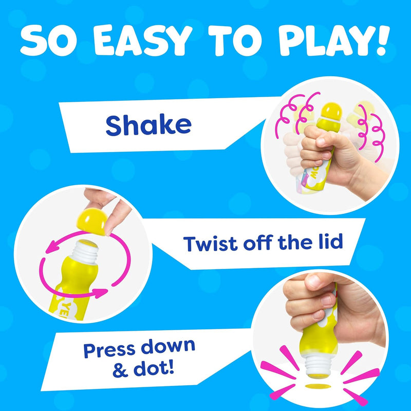 Dot Markers For Toddlers 1-3 Washable Dot Art Paints For Kids Arts and Crafts