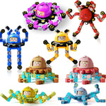 Travel Toys Fidget Spinners Fidget Toys For Kids Teens Road Trip Travel Activities Essential Sensory Toys With Autism Adhd Party Favors Birthday Gifts For Boy Girl Easter Basket Stuffers 4Pcs