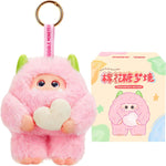 Giggle Monster Marshmallow Dreams Series Vinyl Plush Blind Box Random Design Action Figures Collectible Toys Home Decorations Holiday Birthday Gifts (Single)