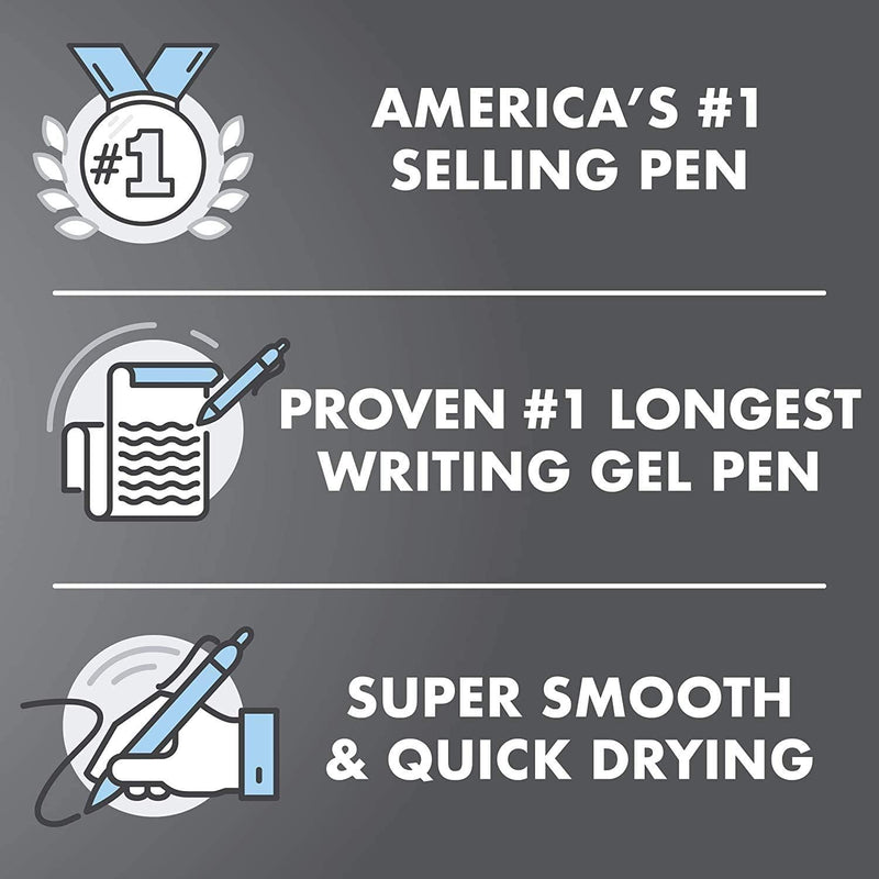 Pilot G2 Limited Refillable & Retractable Rolling Ball Gel Pen, Fine Point, Matte Black Barrel, 0.7 mm, Black Ink, Single Pen