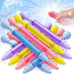 Water Gun Wide Spray Spray Squirt Gun Toy for Kids Adults 6 Pack | Sparkle Burst Squirter Gun Bulk for Kids Ages 4-12, Water Shooters for Pool, Swimming Beach Backyard Outdoor Party Favors