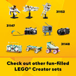 LEGO Creator 3 in 1 Flowers and Watering Can Building Toy for Kids, Ages 8+, Multicolor, 31149