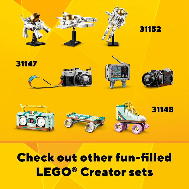 LEGO Creator 3 in 1 Flowers and Watering Can Building Toy for Kids, Ages 8+, Multicolor, 31149