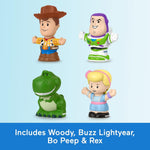 Fisher-Price Little People Toy Story Figure Pack for Pretend Play Kids Ages 18+ Months