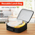 Insulated Lunch Box for Boys Girls, Game Lunch Bag for School Work Office Travel Picnic Hiking Beach, Waterproof Leakproof Portable Fits Most Bento Boxes