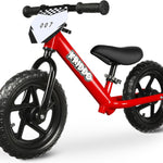 KRIDDO Toddler Balance Bike for 2-5 year olds, 12 inch push bike with customization options