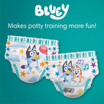 Pampers Training Pants - Easy Ups Boys & Girls Bluey - Size 3T-4T, 124 Count, Children's Potty Underwear (Packaging May Vary)